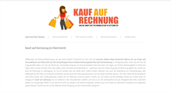 Desktop Screenshot of kauf-auf-rechnung.at